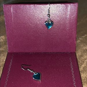 Dangle Heart Earrings